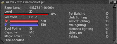 Signature for player Aztek