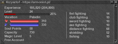 Signature for player Krzysztof