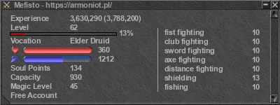 Signature for player Mefisto