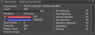 Signature for player Monarcha