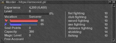 Signature for player Morder