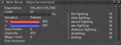 Signature for player Mote Norax