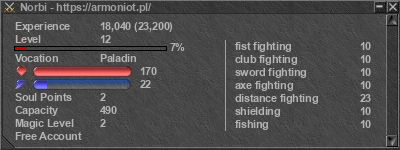 Signature for player Norbi