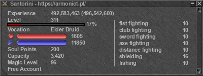 Signature for player Santorini