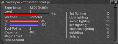 Signature for player Swastyka