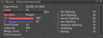 Signature for player Wynne